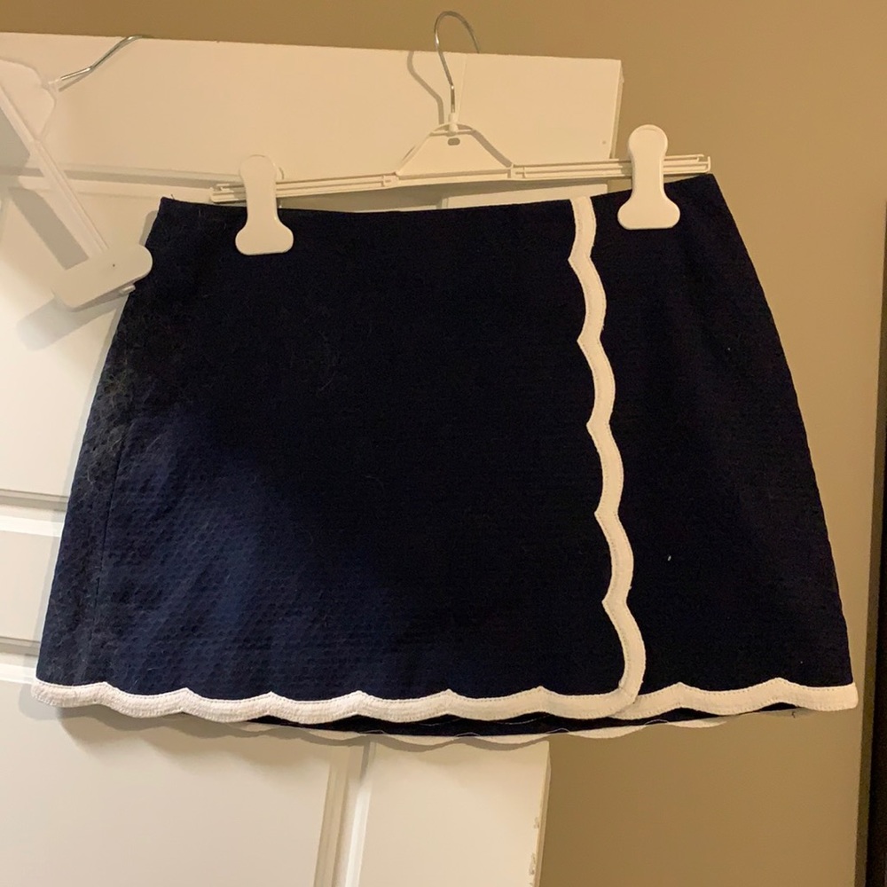 Blue and white Lilly skirt